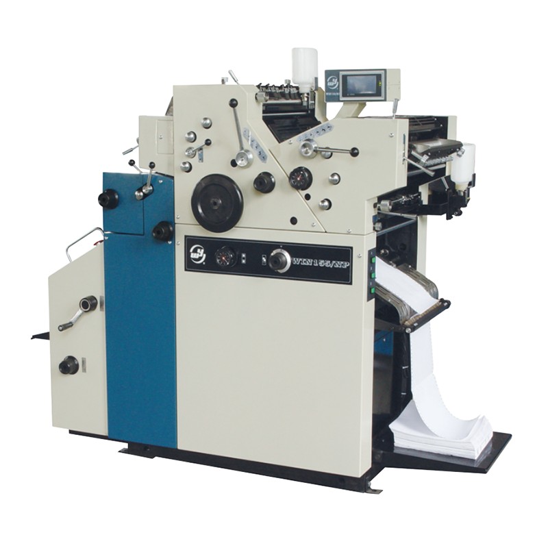 Двобојна компјутеризирана преса за печатење од 18 инчи (457мм).